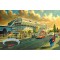 Upton Park Stadium' Going to the Match' Fine Art Print - West Ham United FC